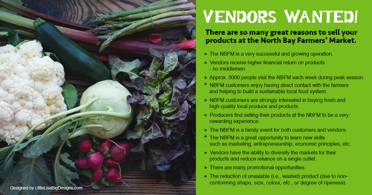 A Vendor North Bay Farmers Market